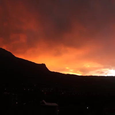 Coucher de soleil au dessus du Moucherotte 06/09/22