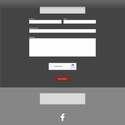 page contact wireframe Cordes aux voix